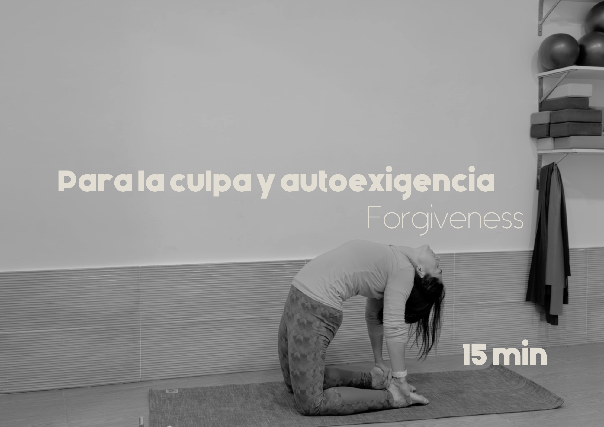Yoga para la culpa y autoexigencia
